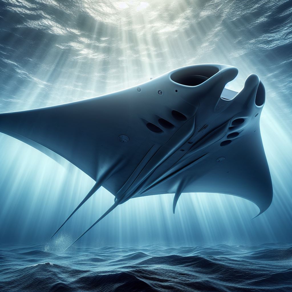 El Manta Ray es un proyecto desarrollado por el Departamento de Defensa de Estados Unidos